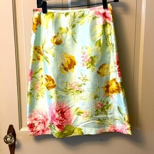 100% silk y2k skirt